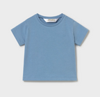 Mayoral tricou baieti basic cu maneca scurta 0-18 luni Marea