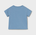 Mayoral tricou baieti basic cu maneca scurta 0-18 luni Marea
