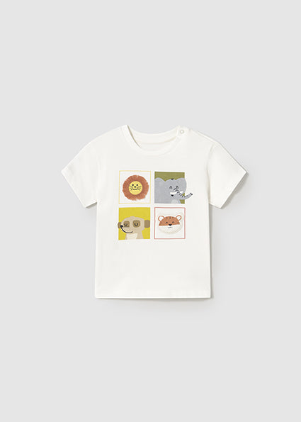 Mayoral tricou baieti cu animalute 6-48 luni Nata Imagine principală a produsului
