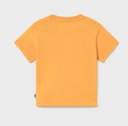 Mayoral tricou baieti cu aplicateie 12-48 luni Peach - Hippo