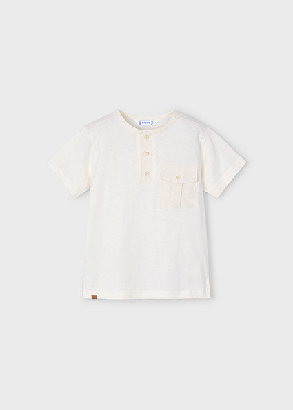 Mayoral tricou baieti cu guler rotund 5-10 ani Yogur