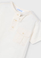 Mayoral tricou baieti cu guler rotund 5-10 ani Yogur