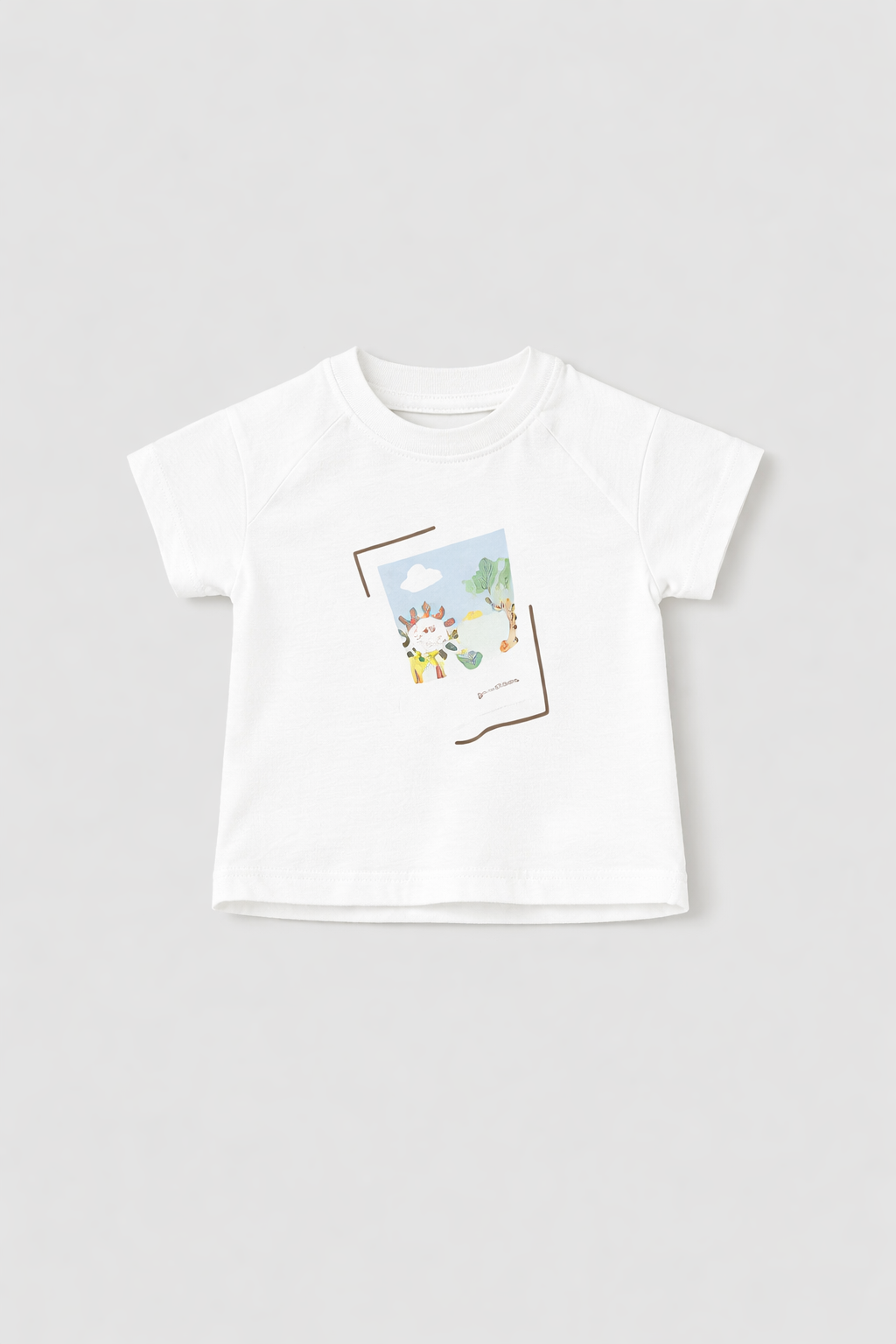 Mayoral tricou baieti cu imprimeu 0-18 luni Alb Imagine principală a produsului
