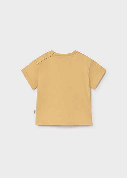 Mayoral tricou baieti cu imprimeu 0-18 luni Miere Imagine secundară a produsului