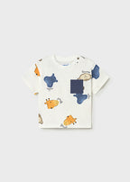Mayoral tricou baieti cu imprimeu 12-48 luni Nata