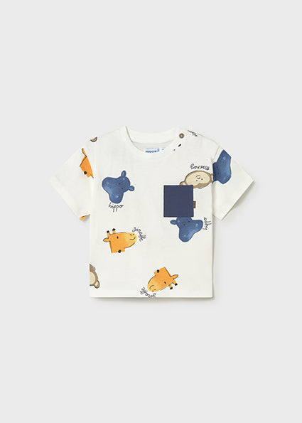 Mayoral tricou baieti cu imprimeu 12-48 luni Nata