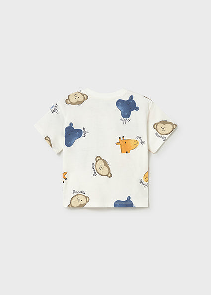 Mayoral tricou baieti cu imprimeu 12-48 luni Nata