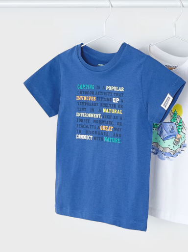 Mayoral tricou baieti cu imprimeu 2-9 ani Riviera Imagine principală a produsului
