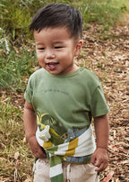Mayoral tricou baieti cu imprimeu Jungle 12-48 luni Sauge