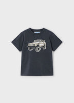 Mayoral tricou baieti cu imprimeu masina 5-10 ani Asfalt