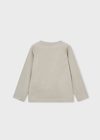 Mayoral tricou baieti cu maneca lunga 5-10 ani Piedra cu roboti