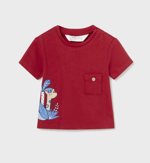Mayoral tricou baieti cu maneca scurta 0-18 luni Marte girafa Imagine principală a produsului