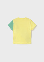 Mayoral tricou baieti cu ursulet 0-18 luni Limon