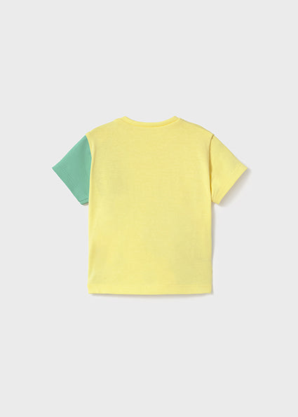 Mayoral tricou baieti cu ursulet 0-18 luni Limon