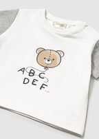 Mayoral tricou baieti cu ursulet 0-18 luni Oso