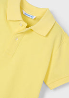 Mayoral tricou baieti de tip Polo 5-10 ani Galben