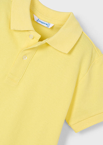 Mayoral tricou baieti de tip Polo 5-10 ani Galben