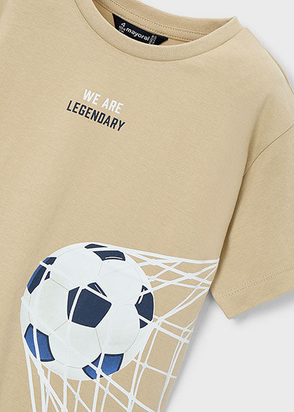 Mayoral tricou baieti fotbal 5-10 ani Maro nuca