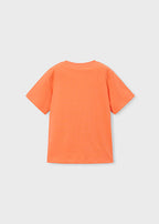 Mayoral tricou baieti cu imprimeu surf 5-10 ani Peach