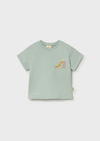 Mayoral tricou baieti cu imprimeu tobogan 0-18 luni Matcha
