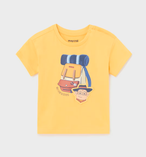 Mayoral tricou baieti interactiv 12-36 luni Banana cu maimuta