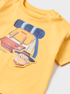Mayoral tricou baieti interactiv 12-36 luni Banana cu maimuta