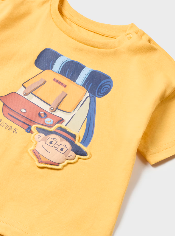 Mayoral tricou baieti interactiv 12-36 luni Banana cu maimuta