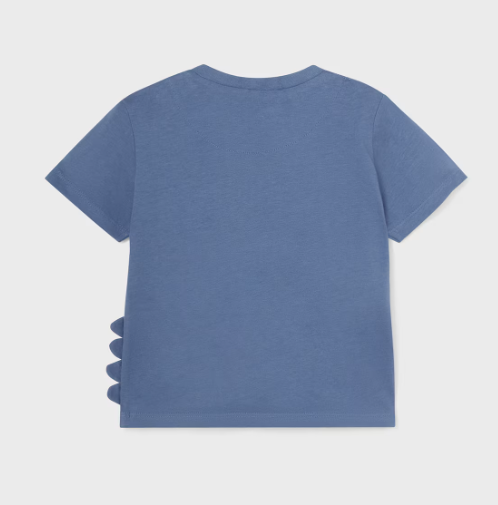 Mayoral tricou baieti interactiv 12-36 luni, Indigo cu crocodil Imagine secundară a produsului