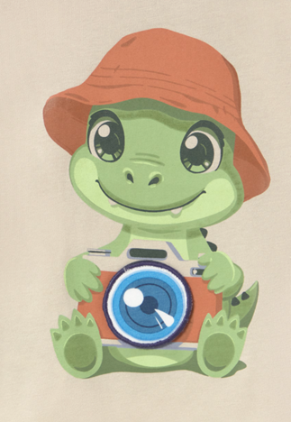 Mayoral tricou baieti interactiv 12-48 luni Canepa cu dino si camera foto