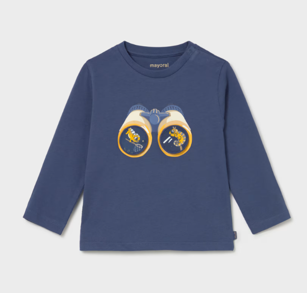 Mayoral tricou baieti interactiv cu binoclu 6-48 luni Ocean Imagine principală a produsului