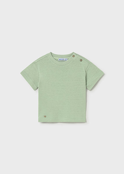 Mayoral tricou baieti din material texturat 12-48 luni Matcha