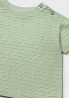 Mayoral tricou baieti din material texturat 12-48 luni Matcha