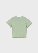Mayoral tricou baieti din material texturat 12-48 luni Matcha