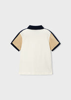 Mayoral tricou baieti tip polo 4-10 ani Nata-Walnut