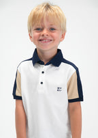 Mayoral tricou baieti tip polo 4-10 ani Nata-Walnut