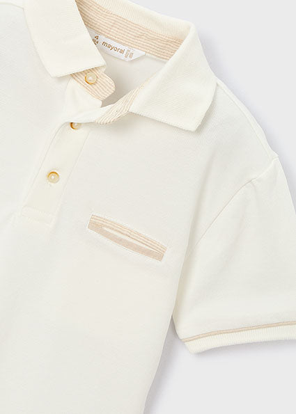 Mayoral tricou baieti basic de tip polo 5-10 ani Nata