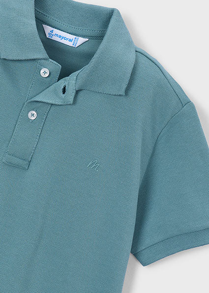 Mayoral tricou baieti de vara polo basic 5-10 ani Alga