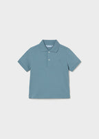 Mayoral tricou baieti de tip polo basic cu nasturei 12-48 Jad