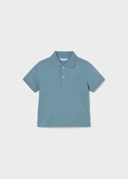 Mayoral tricou baieti de tip polo basic cu nasturei 12-48 Jad
