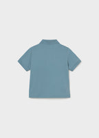 Mayoral tricou baieti de tip polo basic cu nasturei 12-48 Jad