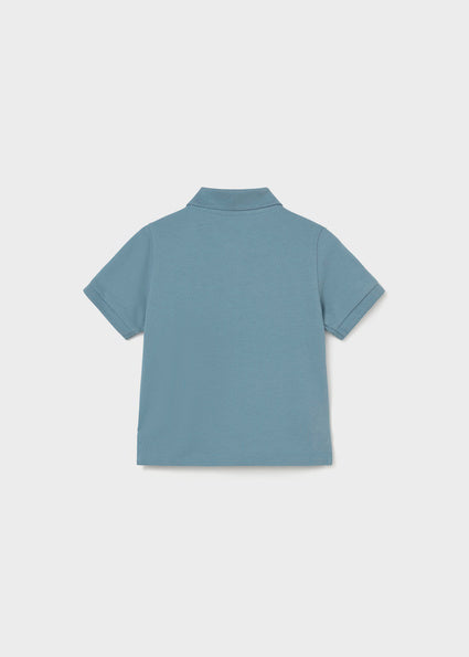 Mayoral tricou baieti de tip polo basic cu nasturei 12-48 Jad