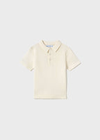 Mayoral tricou baieti tip polo 12-48 Yogur