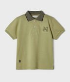 Mayoral tricou baieti tip polo 2-9 ani, Kiwi
