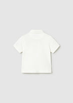 Mayoral tricou baieti tip polo cu animale 12-48 luni Nata cu girafa