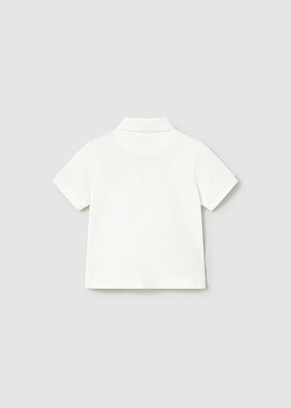 Mayoral tricou baieti tip polo cu animale 12-48 luni Nata cu girafa
