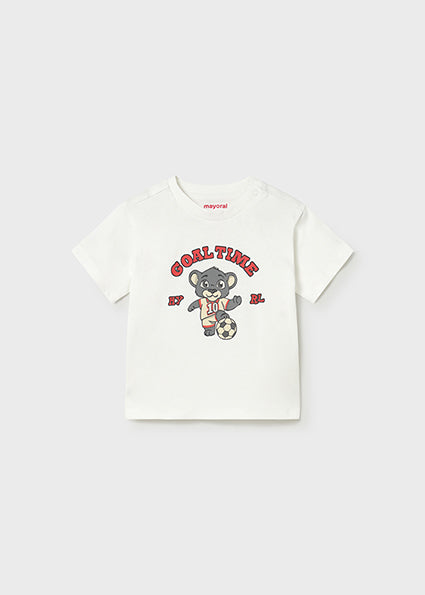 Mayoral tricou baieti vara cu serigrafie 12-48 luni Nata