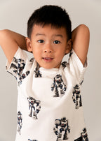 Mayoral tricou baieti de vara cu imprimeu 5-10 ani Robot