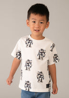 Mayoral tricou baieti de vara cu imprimeu 5-10 ani Robot