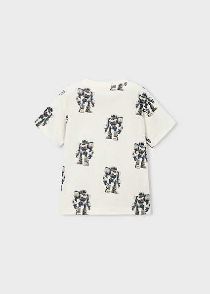 Mayoral tricou baieti de vara cu imprimeu 5-10 ani Robot