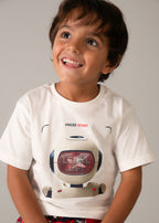 Mayoral tricou baieti de vara interactiv cu robot 5-10 ani Nata
